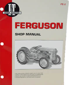 Ferguson tractor shop manual