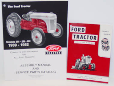 Ford tractor manuals.