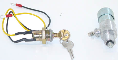 Ford farm tractor starter switch and key switch. Easy on-line ordering.