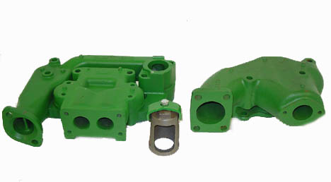 John Deere Intake and Exhaust Manifold