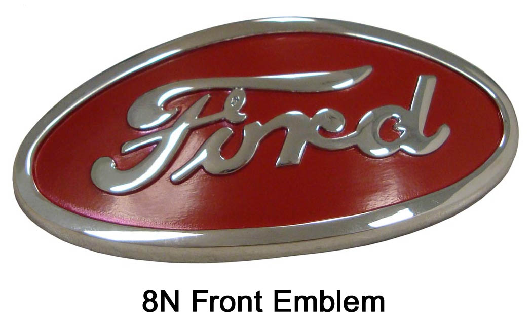 Ford 9N, 2N Front emblem set. 
