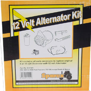 Ferguson 12 volt alternator conversion kit.