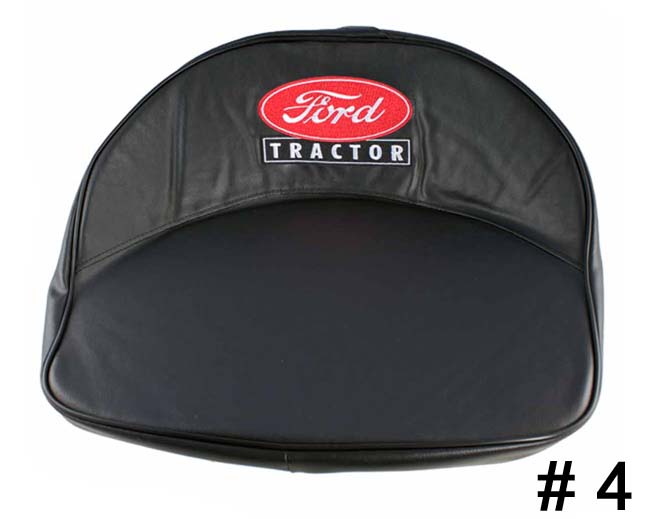 Tractor Padded Seat Cushion Fit Ford Tractor Naa 8N 9N 2N Jubilee 600 800  Gray